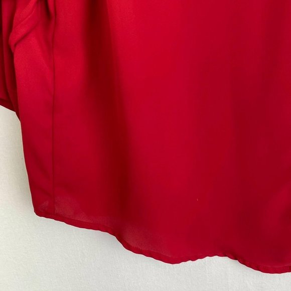 TORRID Button Up Sheer Top - Picture 6 of 7